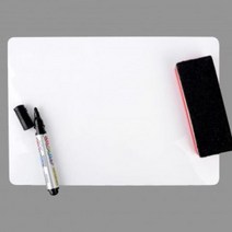 GOJ431452자석 부착식 A4 화이트보드 자석칠판 게시판, 상세페이지 참조