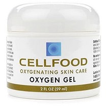 셀푸드 스킨 케어 옥시젠 젤 60g Cellfood Skin Care Oxygen Gel 2 oz. Jar - Blended with Highest-Quality Aloe Vera and Lavender Blossom Extract, 1개, 1