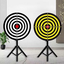 자석 다트 판 회전 야외 게임기 보드 회전 가정용, 화이트 80cm 세트