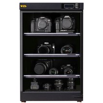 카메라제습함 위즈비 WB-100D 100리터 선반3 전자기기 수납 정리함