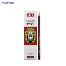 문화연필 더존 4B, 24개입