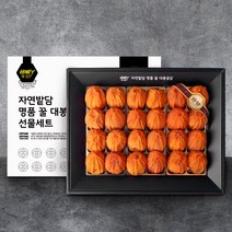 자연밭담 꿀 곶감 특과 선물세트 한정수량 예약발송 감 대봉 반건시 명품 곶감선물세트 특상품 대봉곶감, 2박스