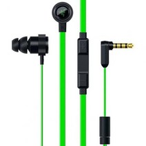 레이저 블랙샤크v2pro RAZER Blackshark V2 Pro razer hammerhead pro 용 hd 호환 통화 소프트 이어팁 3.5mm e-스포츠 유선 이어폰, 초록