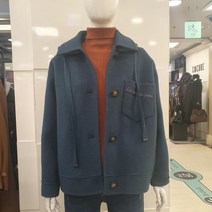 블루페페 부평점 21년 ..매장행사가 다운 블록 모직 숏 코트 가볍게 따뜻하게