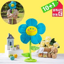 시들지않는 스마일꽃 90cm 파랑 졸업 입학 한송이꽃