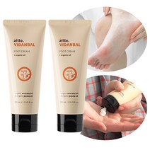 비단발크림100ml 발각질제거크림 2개 발뒤꿈치 굳은살제거 풋크림, 1개입