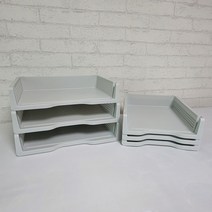 VJSLVKSL 트레이 보관함 이면지함 서류정리함 서류꽂이 재고1239EA, 퍼니파니쿠팡 가로형