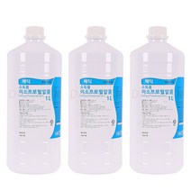 이소프로필 알콜 70% 1L, 3개