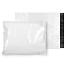 [그러담다] LDPE 이중지 택배봉투 (백색), [35호] 25X35+4 (100매)