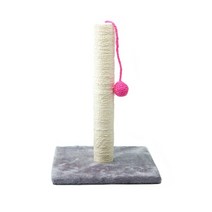 고양이 긁는 나무 재생 콘도 고양이 나무 타워 가구 스크래치 포스트 고양이 새끼 고양이를위한 사다리가있는 고양이 점프 장난감 애완 동물 집 놀이, 회색, 높이 43cm