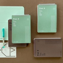 [칠삼이일디자인] Plan B 스터디 플래너 ver.2 / 먼슬리 스프링 무광코팅, 라벤더바이올렛