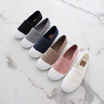 [셀럽유] 캔버스 밴딩 플랫 슬립온 2cm
