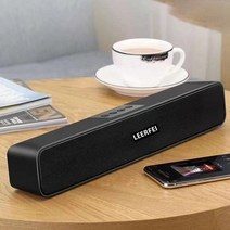 pc사운드바 게이밍스피커 pc스피커 컴퓨터스피커 360 항자성 사운드 바 서브 우퍼 usb 유선 및 무선 블루투스 연결 서라운드 사운드 바 tv 전화, 검은 색