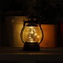 LED 캠핑랜턴 레트토 감성 랜턴, 2개