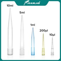 IKEME실험실 피펫 팁 마이크로 PP 플라스틱 10ul 200ul 1000ul 5ml 10ml 일회용 실험실 장비 용품, 1000ul 500pcs