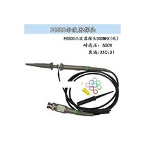 2 개 P6060 휴대용 전문 오실로스코프 프로브 키트 60MHZ X10 X1 액세서리 Sonde, P6500 probe 500MHZ