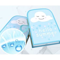 여름용 바이크 오토바이 핸들커버 토시 쿨토시 자외선차단 방수 전기자전거 핸둘커버, 핑크고래