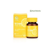 엽산 400 레몬추출 비타민B 60정 (2개월분)