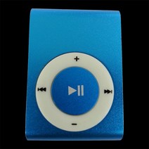 제이즈 패션 미니 USB MP3 클립 음악 미디어 플레이어 휴대용 mp3 재생 지원 마이크로 SD TF 카드 Muti 색상, [01] 기타 (ae˚) frequ, [03] -Blue