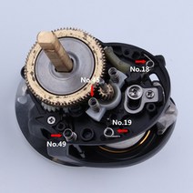 ABU PMAX3BMAX SMAX 용 낚시 휠 스로우 스위치 스프링 토션 압축 스크류 피팅, 04 N0.45_01 왼쪽