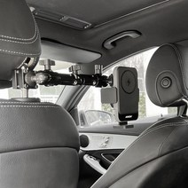 ARKON 맥세이프 MWC-RSHM6 차량용 헤드레스트 무선 충전 스마트폰 거치대 뒷좌석 휴대폰 핸드폰 거치대, 1개, 아콘 MWC3-RSHM6 + 포토후기