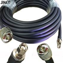N플매트 카펫 러그 남성 RP-SMA 커넥터 RF 동축 피그 테일 안테나 케이블 LMR400 햄 라디오 15/20/30/50cm, 05 30CM