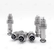 너트형 원형 멀티 콘택트 커넥터 컨넥타 connector 에어 플러그 케이블 연결 항공잭 연결 단자 16mm 8핀