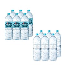 농심 백산수 2L 12병 생수 (유/무라벨 랜덤발송)