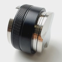 레벨링툴 템퍼 마카롱 탬퍼 커피 디스트리뷰터 핸들리스 듀얼 템퍼 도징툴 51mm 58mm, 1. 더블 51mm(51mm 포터필터용)