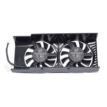 MSI Geforce GTX 1050 2GT LP 4GT 그래픽 카드 냉각 팬 HA5510M12F-Z 0.20A 2 라인 듀얼 어셈블리 1 쌍, 한개옵션0