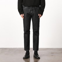 페이탈리즘 0186 Heritage black mannish crop fit
