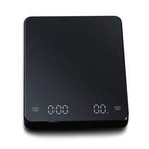 타임모어 저울 전자저울 이유식 커피 카페 저울 USB 충전 주방 커피 저울 타이머 3kg0.1g 보석 바리스타 저울용 저울 고정밀 계량 도구 246, 2022년 새로운 스케일