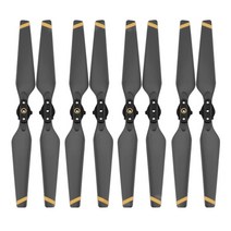 DJI Mavic Pro 프로펠러 8330F 접는 블레이드 CW CCW 예비 부품 교체 액세서리 나사 날개 용 8pcs 퀵 릴리스 소품, 협력사, 블랙 골든