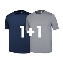 1+1 나인앤나인 시원한 스판 라운드 기능성 쿨티 쿨링 냉감 반팔티셔츠 (S-2XL)