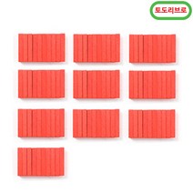 원목 무지개도미노100pcs (빨강), 단품