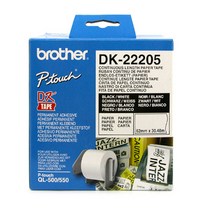 우나미IT 부라더 Brother 연속PAPER라벨 QL-550 QL-700 QL-720전용라벨 DK22205 62mm 30.48m