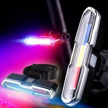 [RΘA] LED COB 충전식 자전거 후미등 라이트 안전등 전조등 라이트등 램프 자전거등 ▷_β5243Ea, 《β본상품》