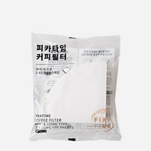 로프트샵 피카타임 콘 필터 - 4컵 화이트(100p), 단품