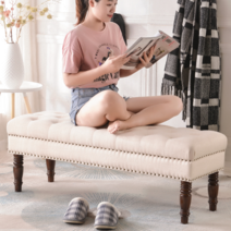 긴벤치의자 웨딩샵 신부대기실 옷가게 현관 롱스툴, 사이즈60x40x45cm색상은댓글로남겨주세요