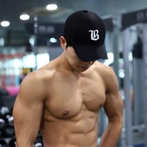 보스트핏 데일리 헬스 스포츠 볼캡 모자 (남녀공용) 2color