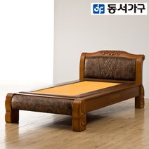 동서가구 LV 프리미엄 원목 싱글/슈퍼싱글 흙침대 8종, 6.길가온 S흙침대(흙판) (919152-3)브라운