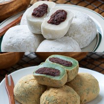 [미미의밥상] 쫀떡쫀떡 찹쌀떡 30입+쑥개떡 30입 (총 3.6kg/개별포장), 단품