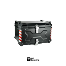 알루미늄 오토바이 탑박스 배달박스 55L 65L 82L 95L, 블랙