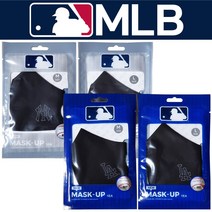 MLB 마스크 1매입 LA다저스 뉴욕양키스 빨아쓰는 면 마스크, LA 다저스 / M