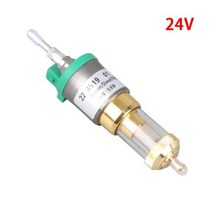 연료펌프 범용 에버스패커 모터용 12V24V 1kw5kw 히터 연료 펌프 저소음 필터 포함 디젤 가솔린 에어 주차, 24v-22ml 1-5kw