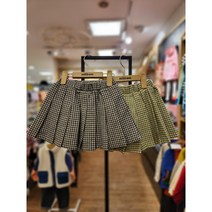 밀리밤 [동아쇼핑점] 너무예쁜치마/코디하기좋은/활용도높은치마/인기최고아이템/필수아이템/단정한느낌/귀여운치마/간절기가능/잔체크무늬/ 체크 치마바지