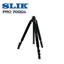 슬릭 SLIK PRO 700DX 초경량 3단 삼각대 SLIK 원터치락 LEG 캐논니콘소니 카메라삼각대 (헤드 추가가능)., 단품