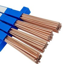 5Pcs 황동 용접봉 인 구리 전극 용접 와이어 납땜로드 필요 없음 솔더 파우더 1020m, 1.3x3.2mm Flat+5pcs