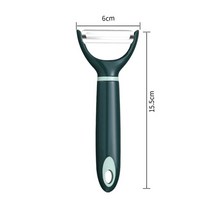 전동 만능 채칼 주방 도구 스테인레스 스틸 필러 과일 야채 멜론 감자 당근 오이 다기능 강판 줄리엔 필러, 03 1pc one head