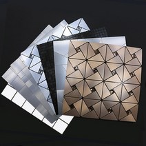 현대 접착식 메탈타일/주방타일/데코타일, 05.조각타일(HMT-99305)